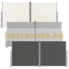 Windproof room divider outdoor and indoor screen double size 200x600 cm beige