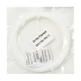   3D nyomtató toll 10m utántöltő filament Fehér PLA környezetbarát huzal 