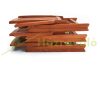 3-piece garden seating set made of eucalyptus wood folding chairs with adjustable seating position