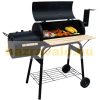 Locomotive grill, Smoker BBQ oven in the shape of a smoking locomotive