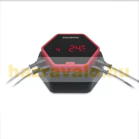   Füstölő hőmérő grillhőmérő smoker hőmérő 4 érzékelővel, bluetooth kapcsolattal