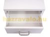 Steel drawer metal cabinet small cabinet Rolling filing container with 4 drawers 48x28x41 cm