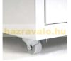 Steel drawer metal cabinet small cabinet Rolling filing container with 4 drawers 48x28x41 cm