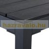 5-piece sofa set with aluminum frame, WPC table top in anthracite color