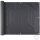Balcony anti-view windbreak tarpaulin made of durable material, 75 cm wide, 6 meters long, anthracite - black