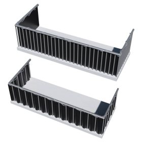   Erkély belátásgátló szélfogó ponyva tartós anyagból 90 cm széles 6 méter hosszú bézs