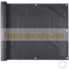 Balcony anti-view windbreak tarpaulin made of durable material, 90 cm wide, 6 meters long, gray