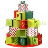 Advent calendar wooden calendar cube colorful eternal advent calendar