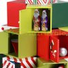Advent calendar wooden calendar cube colorful eternal advent calendar