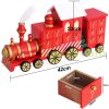 Advent calendar wooden calendar locomotive-shaped perpetual advent calendar