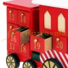 Advent calendar wooden calendar locomotive-shaped perpetual advent calendar