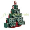 Advent calendar pyramidal calendar Christmas tree-shaped perpetual advent calendar