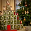 Advent calendar pyramidal calendar Christmas tree-shaped perpetual advent calendar