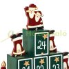 Advent calendar pyramidal calendar Christmas tree-shaped perpetual advent calendar