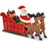 Advent calendar eternal calendar Santa Claus with reindeer eternal advent calendar