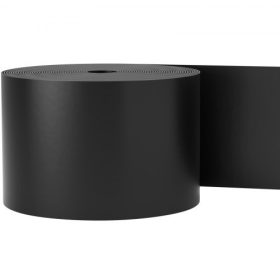   Műanyag ágyásszegély 91,4 m hosszú, 25,4 cm magas HDPE fűszegély kerti elválasztó elem