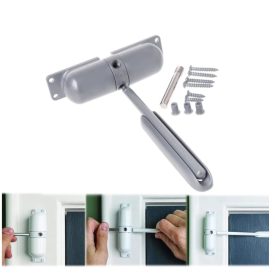   Ajtócsukó ajtóbehúzó rugós ajtózáró szerkezet szürke 