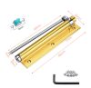 Door closer automatic door closing mechanism made of aluminum alloy gold 