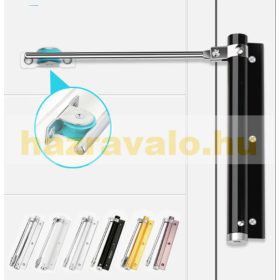   Ajtócsukó automatikus ajtózáró szerkezet alumínium ötvözetből fehér