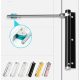 Door closer automatic door closing mechanism in black, white, silver, gold, rosegold colors made of aluminum alloy