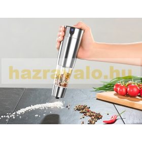   Akkumulátoros borsdaráló, motoros borsörlő - USB töltés, nem elemes borsszóró