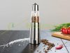 Battery-powered salt and pepper grinder set, motorized salt shaker and pepper grinder - USB charging, non-battery-powered