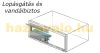 Condominium mailbox 12-piece indoor and outdoor wall-mounted anthracite SLIM 4x3 letterbox galvanized painted steel