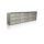 Apartment mailbox 9-piece indoor and outdoor wall-mounted gray SLIM 3x3 letterbox galvanized painted steel
