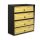 Condominium letterbox 4-piece indoor and outdoor wall-mounted anthracite - bronze SLIM letterbox galvanized painted steel