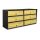 Condominium mailbox 6-piece indoor and outdoor wall-mounted anthracite - bronze SLIM 3x2 letterbox galvanized painted steel