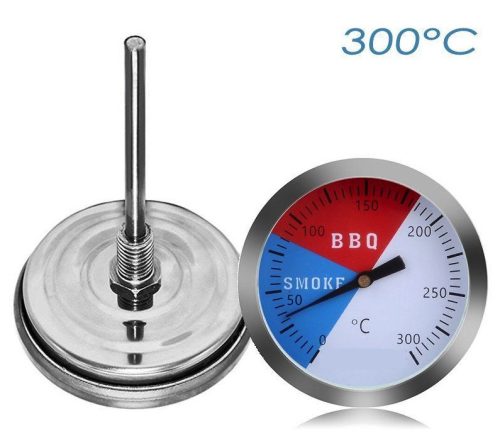 Smoker thermometer grill thermometer stainless smoker analog thermometer 10-300℃