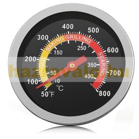 Gill kemence hőmérő rozsdamentes analóg 10-450℃