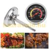 Smoker thermometer stainless grill thermometer smoker flashy analog thermometer 10-450℃