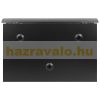 Antique wall letterbox curved retro letterbox with newspaper holder black and gold