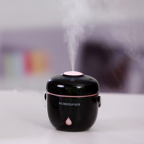 608415774516 Párologtató, aroma diffúzor, elektromos ultrahangos illóolaj párologtató 250ml RGB változó színű led világítás