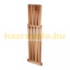 Folding table walnut side table for living room, terrace, balcony