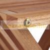 Folding table walnut side table for living room, terrace, balcony