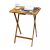 Összecsukható asztal bambusz kisasztal robusztus és helytakarékos