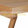 Folding table with tray bamboo tray table