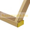 Folding table with removable tray acrylic tray table in gold and transparent color