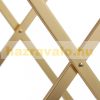 Folding table with removable tray acrylic tray table in gold and transparent color