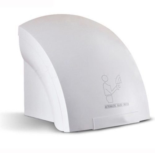 Wall hand dryer FL-2000 Infrared controlled 230V 1800W automatic infrared white hotel restaurant