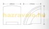 Wall hand dryer FL-2000 Infrared controlled 230V 1800W automatic infrared white hotel restaurant