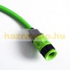 Automatic sprinkler hose holder with spring winding with 10 m hose, automatic retracting roll-up hose holder