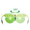Automatic sprinkler hose holder with spring winding, retractable slag roll-up with 15 m hose