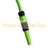 Automatic sprinkler hose holder with spring winding, retractable slag roll-up with 15 m hose