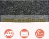 Heated doormat car doormat 12V 60 x 70 cm 50 watt anthracite