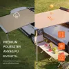 Autó oldalsátor 140x200 cm kompakt UV50+ vízálló autós árnyékoló