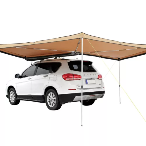 Autós napellenző 270° autó oldalsátor 2,5 m UV50+ vízálló prémium autós árnyékoló