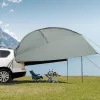Autós napellenző 300x210 cm lakóautó árnyékoló UV50+ UV-védelemmel vízálló, hordozható táskával